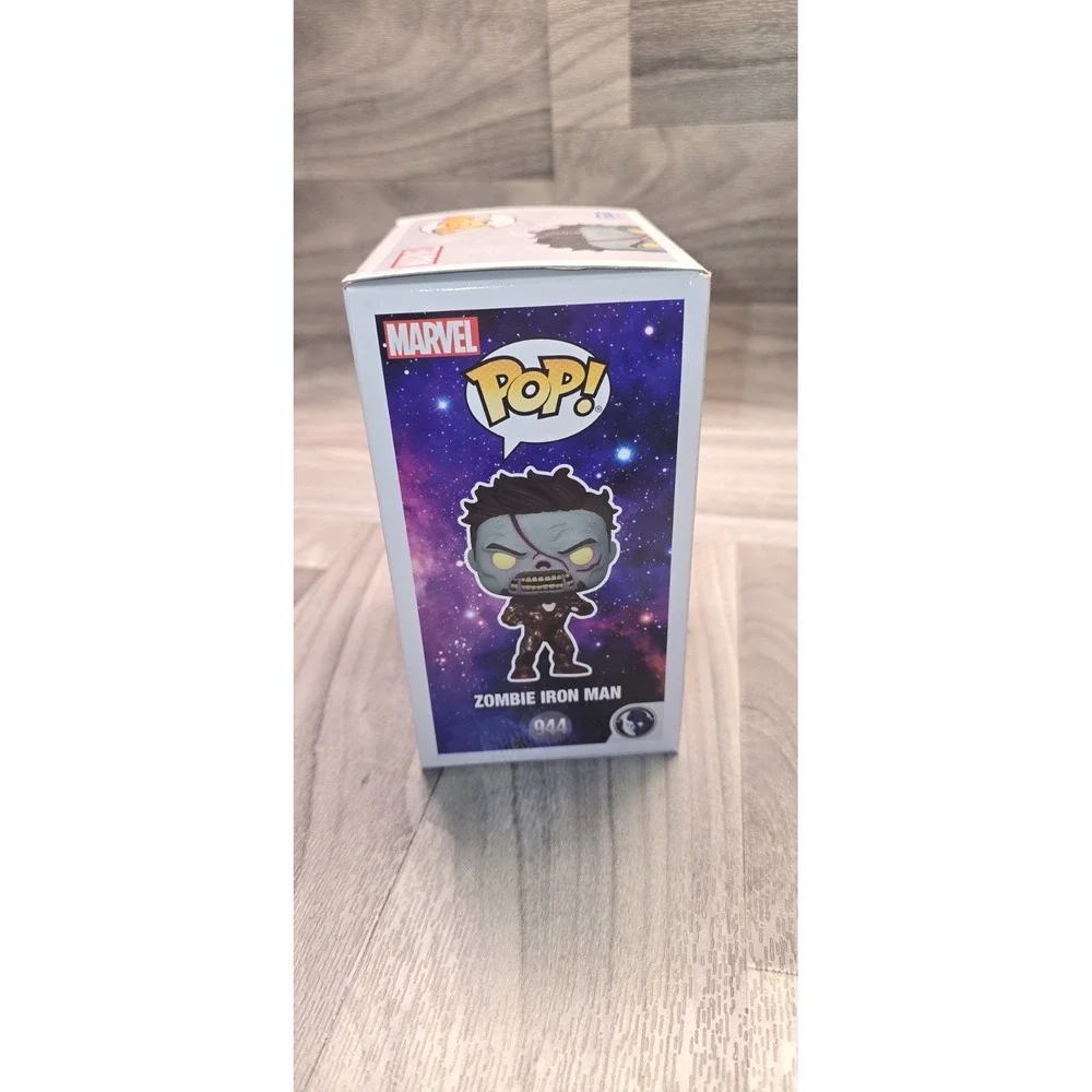 Funko Pop!!! Marvel Studios!! What If? Zombie Iron Man!! Vinyl Figure #944